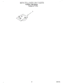 07 - Miscellaneous, Lit / Optional parts for Whirlpool Dishwasher DU801DWGQ1 from AppliancePartsPros.com