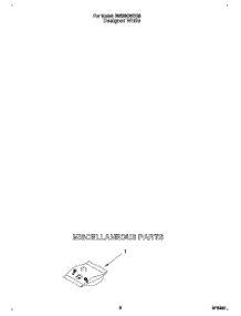 06 - Miscellaneous parts for Whirlpool Dishwasher DU925QWDQ2 from AppliancePartsPros.com