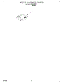 06 - Miscellaneous, Lit / Optional parts for Whirlpool Dishwasher DU9450XB1 from AppliancePartsPros.com