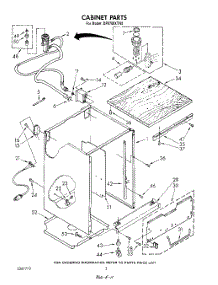 02 - Cabinet parts for Whirlpool Dishwasher DP8700XTN0 from AppliancePartsPros.com