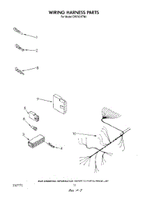 08 - Wiring Harness parts for Whirlpool Dishwasher DP8700XTN0 from AppliancePartsPros.com