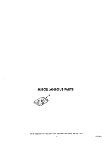 06 - Miscellaneous parts for Whirlpool Dishwasher DU8770XX0 from AppliancePartsPros.com