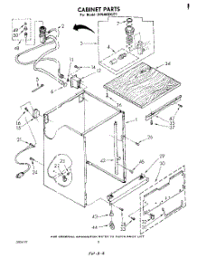 02 - Cabinet parts for Whirlpool Dishwasher DP6880XLP1 from AppliancePartsPros.com