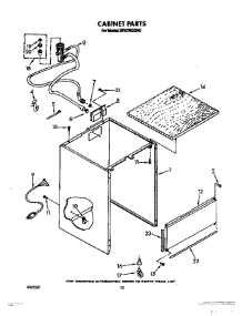 07 - Cabinet, Optional parts for Whirlpool Dishwasher DP8700XXN0 from AppliancePartsPros.com