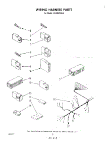 06 - Wiring Harness parts for Whirlpool Dishwasher DU3003XL0 from AppliancePartsPros.com