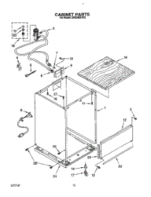 07 - Cabinet, Optional parts for Whirlpool Dishwasher DP8500XXN2 from AppliancePartsPros.com