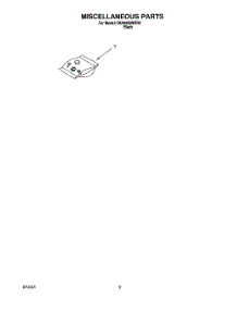 06 - Miscellaneous, Lit / Optional parts for Whirlpool Dishwasher DU925QWDB2 from AppliancePartsPros.com