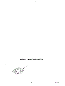 07 - Miscellaneous parts for Whirlpool Dishwasher DU8750XY0 from AppliancePartsPros.com