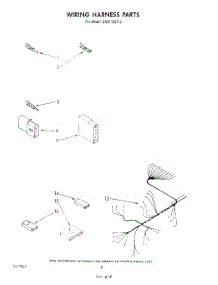 06 - Wiring Harness parts for Whirlpool Dishwasher DU8116XT0 from AppliancePartsPros.com