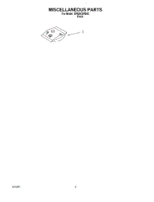 07 - Miscellaneous, Lit / Optional parts for Whirlpool Dishwasher DP920QWDB3 from AppliancePartsPros.com