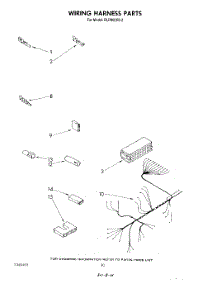 07 - Wiring Harness parts for Whirlpool Dishwasher DU7800XS2 from AppliancePartsPros.com