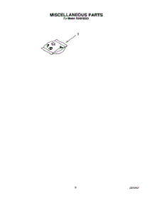 08 - Miscellaneous, Lit / Optional parts for Whirlpool Dishwasher DU8016XX3 from AppliancePartsPros.com