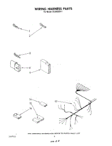 06 - Wiring Harness parts for Whirlpool Dishwasher DU3000XR1 from AppliancePartsPros.com