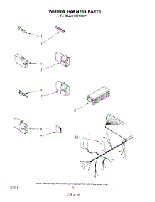07 - Wiring Harness parts for Whirlpool Dishwasher SHF5884P2 from AppliancePartsPros.com