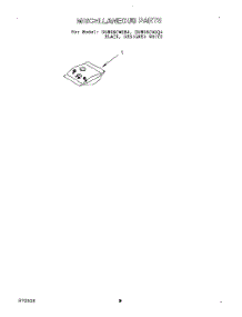 07 - Miscellaneous parts for Whirlpool Dishwasher DU806CWDQ4 from AppliancePartsPros.com