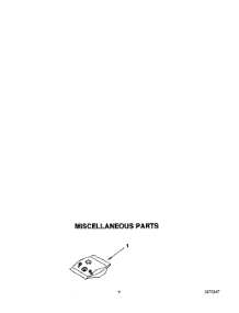 07 - Miscellaneous parts for Whirlpool Dishwasher DU9750XY1 from AppliancePartsPros.com