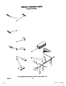 07 - Wiring Harness parts for Whirlpool Dishwasher DU7770XS0 from AppliancePartsPros.com