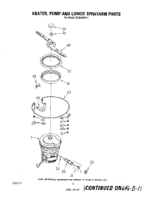 04 - Heater, Pump And Lower Spray Arm parts for Whirlpool Dishwasher DU8000XR1 from AppliancePartsPros.com