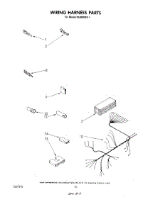 07 - Wiring Harness parts for Whirlpool Dishwasher DU8000XR1 from AppliancePartsPros.com