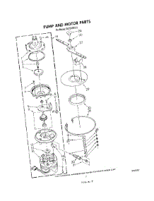 05 - Pump And Motor parts for Whirlpool Dishwasher DU7200XS2 from AppliancePartsPros.com