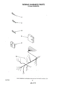 07 - Wiring Harness parts for Whirlpool Dishwasher DP8500XTN3 from AppliancePartsPros.com