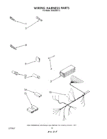 07 - Wiring Harness parts for Whirlpool Dishwasher DU9200XT2 from AppliancePartsPros.com