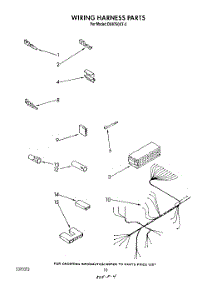 07 - Wiring Harness parts for Whirlpool Dishwasher DU8750XT2 from AppliancePartsPros.com