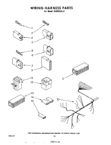 07 - Wiring Harness parts for Whirlpool Dishwasher DU8903XL0 from AppliancePartsPros.com