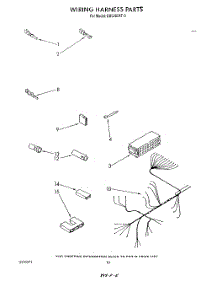 07 - Wiring Harness parts for Whirlpool Dishwasher DU9200XT3 from AppliancePartsPros.com