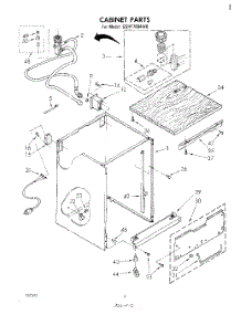 02 - Cabinet parts for Whirlpool Dishwasher GSHF7804W0 from AppliancePartsPros.com