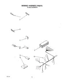 07 - Wiring Harness parts for Whirlpool Dishwasher DU8000XR0 from AppliancePartsPros.com