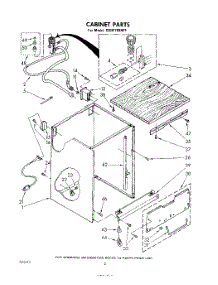 02 - Cabinet parts for Whirlpool Dishwasher GSHF7884P1 from AppliancePartsPros.com