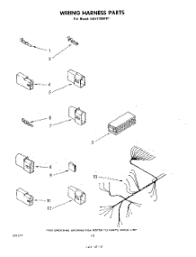 07 - Wiring Harness parts for Whirlpool Dishwasher GSHF7884P1 from AppliancePartsPros.com
