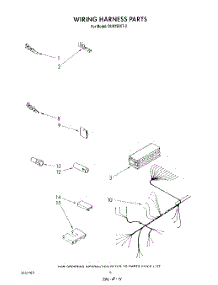 06 - Wiring Harness parts for Whirlpool Dishwasher DU8350XT2 from AppliancePartsPros.com