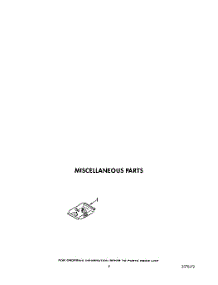 07 - Miscellaneous parts for Whirlpool Dishwasher DU9700XY0 from AppliancePartsPros.com