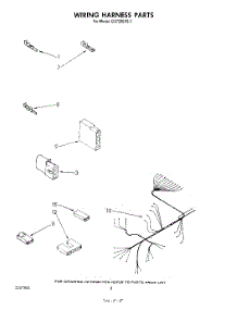 06 - Wiring Harness parts for Whirlpool Dishwasher DU7200XS0 from AppliancePartsPros.com