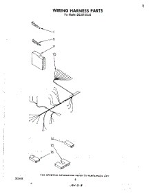 06 - Wiring Harness parts for Whirlpool Dishwasher DU3016XL0 from AppliancePartsPros.com