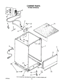 07 - Cabinet, Optional parts for Whirlpool Dishwasher DP8700XYN0 from AppliancePartsPros.com