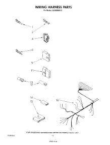 07 - Wiring Harness parts for Whirlpool Dishwasher DU9000XR3 from AppliancePartsPros.com