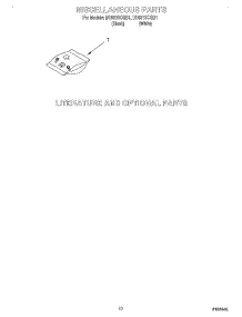 07 - Miscellaneous parts for Whirlpool Dishwasher DU931SCGQ1 from AppliancePartsPros.com