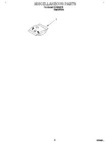 07 - Miscellaneous, Lit / Optional parts for Whirlpool Dishwasher TUD3000Y6 from AppliancePartsPros.com