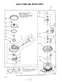 05 - Pump And Motor parts for Whirlpool Dishwasher DU9903XL1 from AppliancePartsPros.com