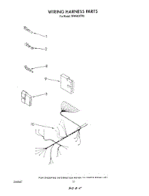 07 - Wiring Harness parts for Whirlpool Dishwasher DP8500XTN2 from AppliancePartsPros.com