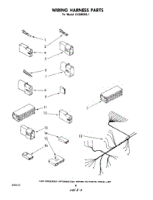 06 - Wiring Harness parts for Whirlpool Dishwasher DU3000XL1 from AppliancePartsPros.com