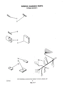 06 - Wiring Harness parts for Whirlpool Dishwasher DU8116XT4 from AppliancePartsPros.com