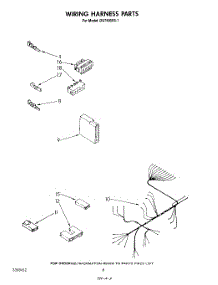 06 - Wiring Harness parts for Whirlpool Dishwasher DU7400XS1 from AppliancePartsPros.com