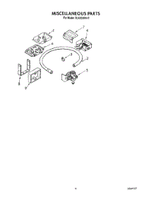 07 - Miscellaneous, Lit / Optional parts for Whirlpool Dishwasher DU5200XW0 from AppliancePartsPros.com