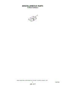 08 - Miscellaneous , Literature And Optional parts for Whirlpool Dishwasher DU4095XX0 from AppliancePartsPros.com