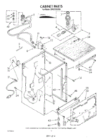 02 - Cabinet parts for Whirlpool Dishwasher DP8350XVN0 from AppliancePartsPros.com
