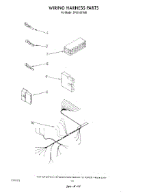 07 - Wiring Harness parts for Whirlpool Dishwasher DP8350XVN0 from AppliancePartsPros.com